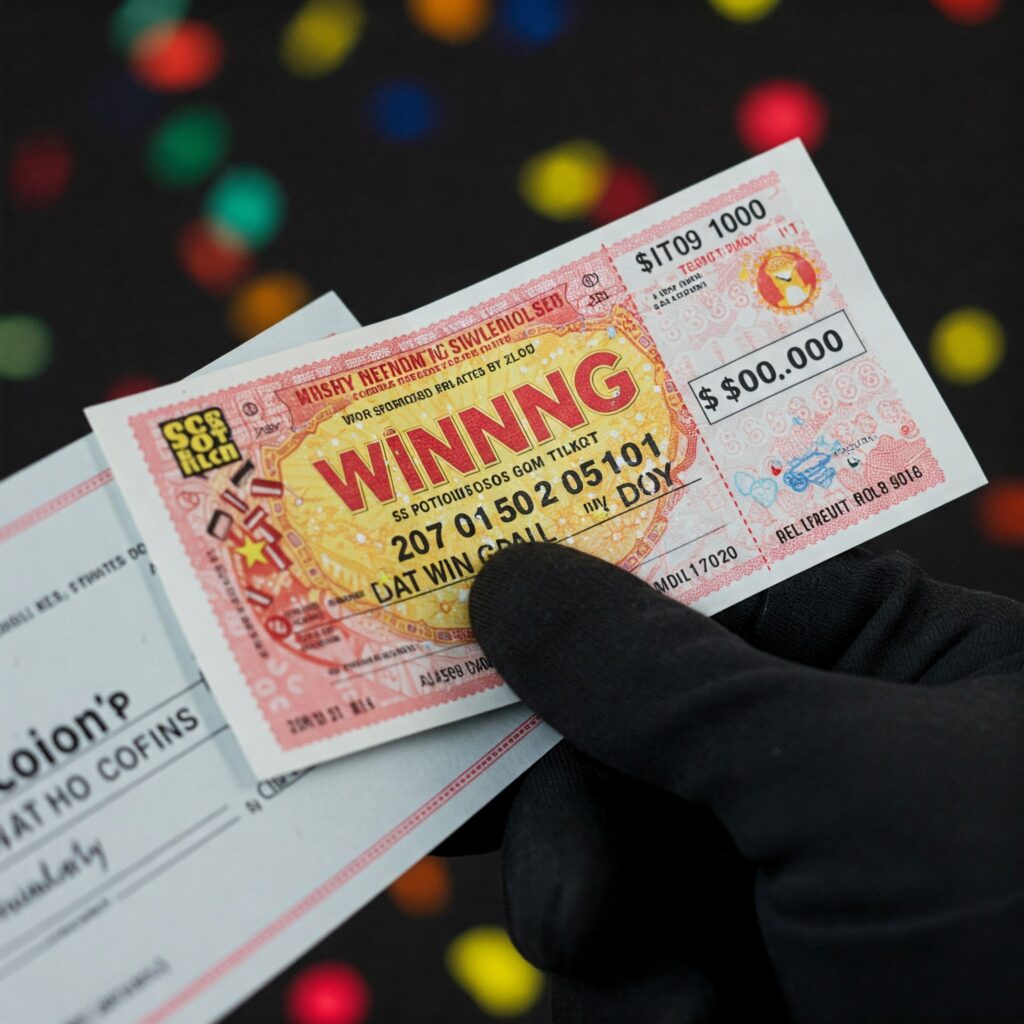 The Winning Lottery Ticket Found in an Old Coat: A Second Chance at Fortune