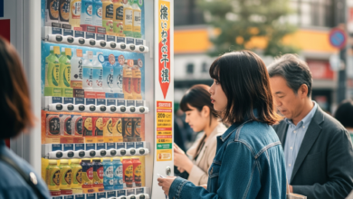 Did you know that Japan has vending machines and they accept high-value coins?