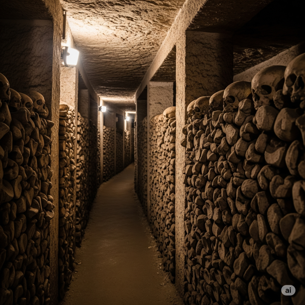 Paris's Secret Underground: The Catacombs' Chilling Story