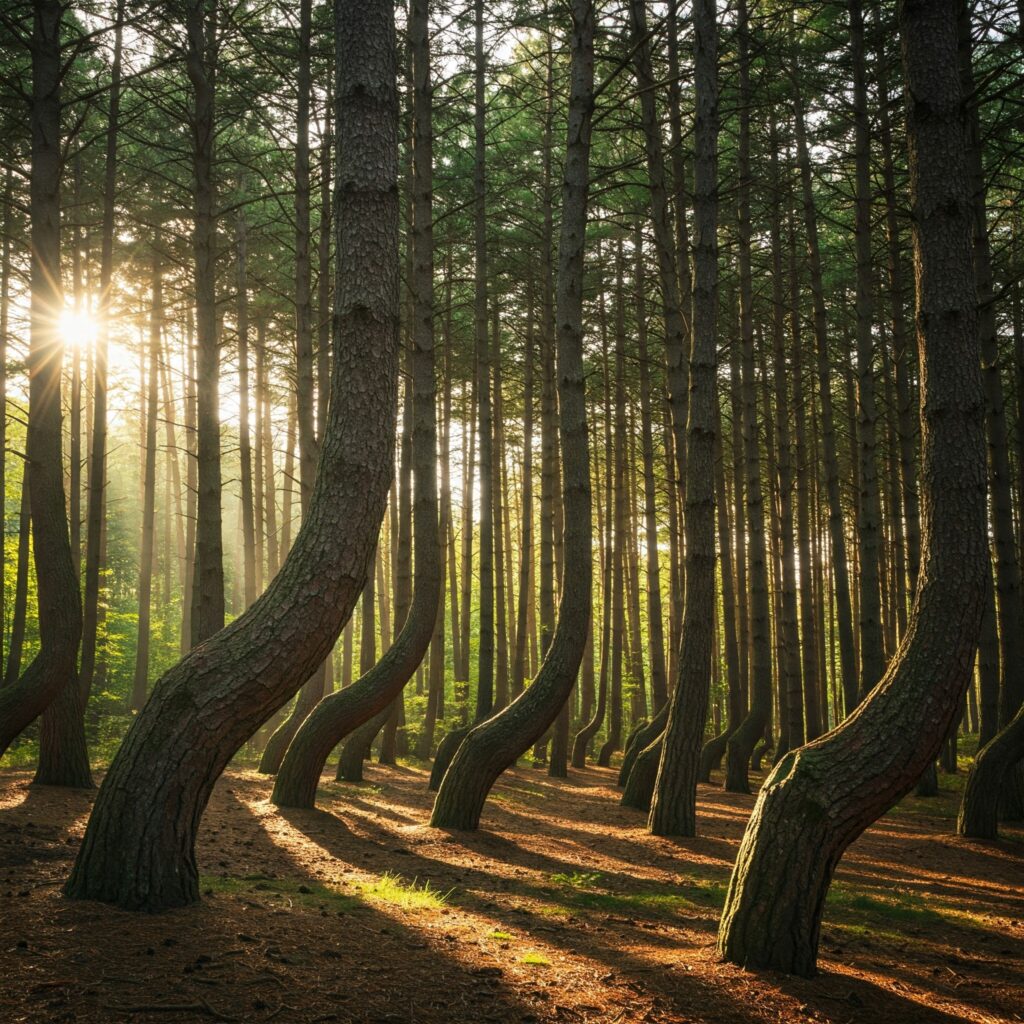 The Crooked Forest (Krzywy Las): Poland's Mysterious Bent Trees