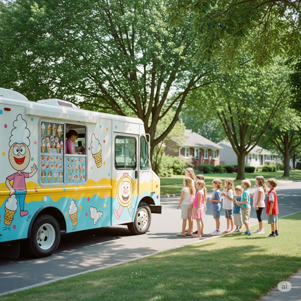 The Ice Cream Truck Getaway: Sweet Escape or Sticky Situation?