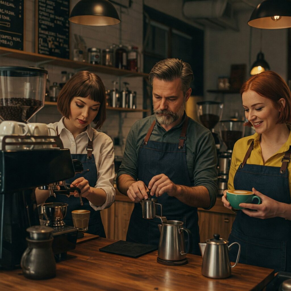 Coffee Crafters' Cash: The Earnings of a Barista