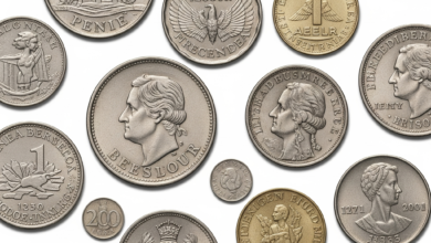 Why were coins divided to use as change?